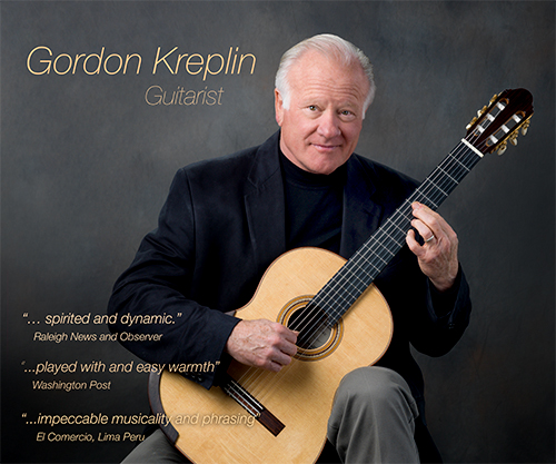 poster with Gordon Kreplin, guitarist